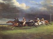 Theodore   Gericault The Derby at Epsom in 1821 (mk05) china oil painting reproduction